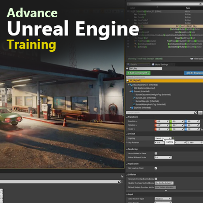 Unreal Engine software training in Borivali, Mumbai.
